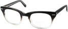 Wayfarer Black Fade Shuron Freeway 48 (Women&#39;s Average Fit) Bifocal View #1