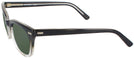 Wayfarer Black Fade Shuron Freeway 48 (Women&#39;s Average Fit) Progressive Reading Sunglasses View #3