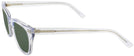 Wayfarer Crystal Shuron Freeway 48 (Women&#39;s Average Fit) Progressive Reading Sunglasses View #3