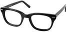 Wayfarer Black Shuron Freeway 52 (Men&#39;s Average Fit) Single Vision Full Frame View #1