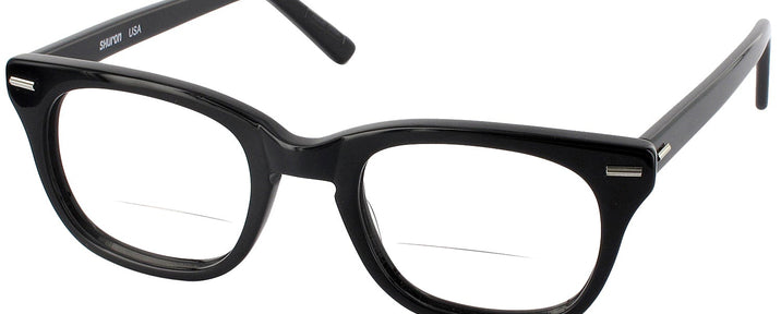 Wayfarer Black Shuron Freeway 52 (Men&#39;s Average Fit) Bifocal View #1