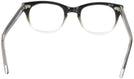 Wayfarer Black Fade Shuron Freeway 52 (Men&#39;s Average Fit) Single Vision Full Frame View #4
