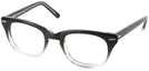 Wayfarer Black Fade Shuron Freeway 52 (Men&#39;s Average Fit) Progressive No-Lines View #1