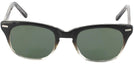 Wayfarer Black Fade Shuron Freeway 52 (Men&#39;s Average Fit) Progressive Reading Sunglasses View #2