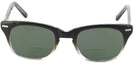 Wayfarer Black Fade Shuron Freeway 52 (Men&#39;s Average Fit) Bifocal Reading Sunglasses View #2