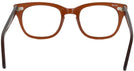 Wayfarer Brown Smoke Shuron Freeway 52 (Men&#39;s Average Fit) Single Vision Full Frame View #4