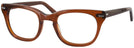 Wayfarer Brown Smoke Shuron Freeway 52 (Men&#39;s Average Fit) Single Vision Full Frame View #1