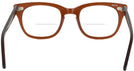 Wayfarer Brown Smoke Shuron Freeway 52 (Men&#39;s Average Fit) Bifocal View #4