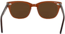 Wayfarer Brown Smoke Shuron Freeway 52 (Men&#39;s Average Fit) Bifocal Reading Sunglasses View #4