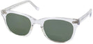 Wayfarer Crystal Shuron Freeway 52 (Men&#39;s Average Fit) Progressive Reading Sunglasses View #1
