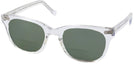 Wayfarer Crystal Shuron Freeway 52 (Men&#39;s Average Fit) Bifocal Reading Sunglasses View #1
