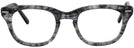 Wayfarer Demi Grey Shuron Freeway 52 (Men&#39;s Average Fit) Single Vision Full Frame View #2