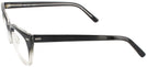 Wayfarer Black Fade Shuron Freeway 54 (Mens XL Fit) No Line Bifocal View #3