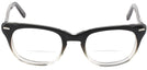 Wayfarer Black Fade Shuron Freeway 54 (Mens XL Fit) Bifocal View #2