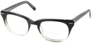 Wayfarer Black Fade Shuron Freeway 54 (Mens XL Fit) Bifocal View #1