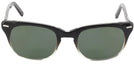 Wayfarer Black Fade Shuron Freeway 54 (Mens XL Fit) Progressive Reading Sunglasses View #2