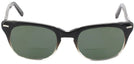 Wayfarer Black Fade Shuron Freeway 54 (Mens XL Fit) Bifocal Reading Sunglasses View #2