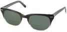 Wayfarer Black Fade Shuron Freeway 54 (Mens XL Fit) Bifocal Reading Sunglasses View #1