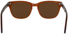 Wayfarer Brown Smoke Shuron Freeway 54 (Mens XL Fit) Progressive Reading Sunglasses View #4