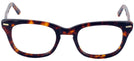 Wayfarer Demi Amber Shuron Freeway 54 (Mens XL Fit) No Line Bifocal View #2