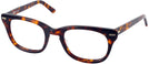 Wayfarer Demi Amber Shuron Freeway 54 (Mens XL Fit) No Line Bifocal View #1