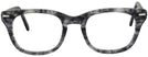 Wayfarer Demi Grey Shuron Freeway 54 (Mens XL Fit) No Line Bifocal View #2