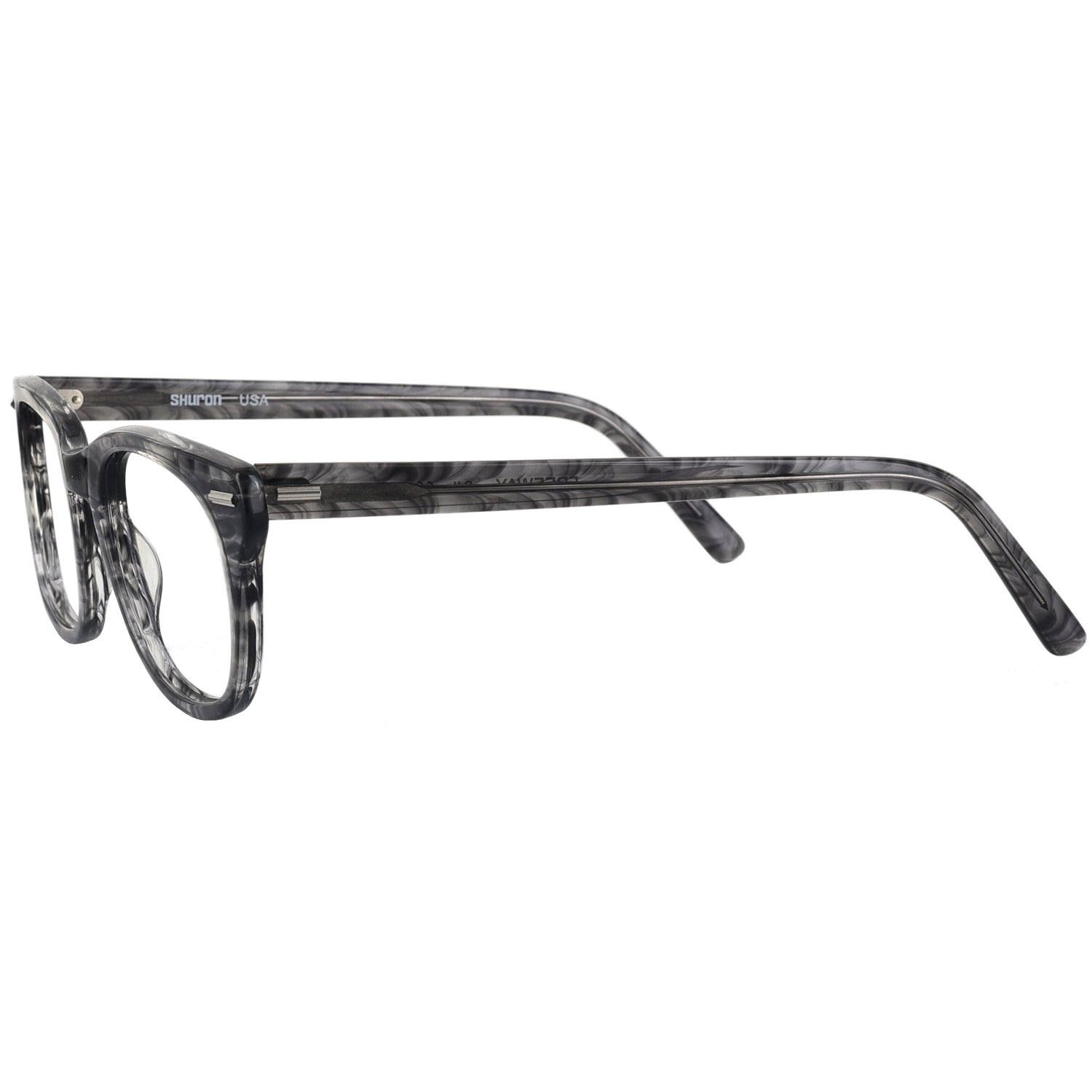 Freeway Shuron Eyeglasses Frames by Fit) - Average Men's Black
