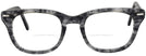 Wayfarer Demi Grey Shuron Freeway 54 (Mens XL Fit) Bifocal View #2