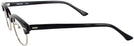 ClubMaster Black with Silver Shuron Revelation (Women&#39;s Average Fit) Progressive No-Lines View #3