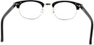 ClubMaster Black with Silver Shuron Revelation (Women&#39;s Average Fit) Progressive No-Lines View #4