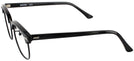 ClubMaster Black with Black Shuron Ronsir 50 (Men&#39;s Average Fit) Single Vision Full Frame View #3