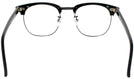 ClubMaster Black with Black Shuron Ronsir 50 (Men&#39;s Average Fit) Single Vision Full Frame View #4