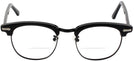 ClubMaster Black with Black Shuron Ronsir 50 (Men&#39;s Average Fit) Bifocal View #2
