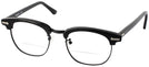 ClubMaster Black with Black Shuron Ronsir 50 (Men&#39;s Average Fit) Bifocal View #1