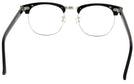 ClubMaster Black with Silver Shuron Ronsir 50 (Men&#39;s Average Fit) Progressive No-Lines View #4