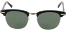 ClubMaster Black with Silver Shuron Ronsir 50 (Men&#39;s Average Fit) Progressive Reading Sunglasses View #2