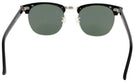 ClubMaster Black with Silver Shuron Ronsir 50 (Men&#39;s Average Fit) Progressive Reading Sunglasses View #4
