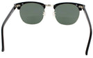 ClubMaster Black with Silver Shuron Ronsir 50 (Men&#39;s Average Fit) Bifocal Reading Sunglasses View #4