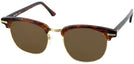 ClubMaster Tortoise Shuron Ronsir 50 (Men&#39;s Average Fit) Progressive Reading Sunglasses View #1