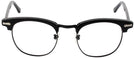 ClubMaster Black with Black Shuron Ronsir 52 (Mens XL Fit) Single Vision Full Frame View #2