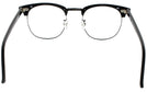 ClubMaster Black With Black Shuron Ronsir 52 (Mens XL Fit) Computer Style Progressive View #4