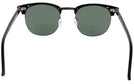 ClubMaster Black with Black Shuron Ronsir 52 (Mens XL Fit) Bifocal Reading Sunglasses View #4