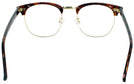 ClubMaster Tortoise Shuron Ronsir 52 (Mens XL Fit) Single Vision Full Frame View #4