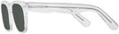 Square Crystal Shuron Sidewinder 48 Progressive Reading Sunglasses View #3