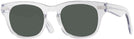 Square Crystal Shuron Sidewinder 48 Progressive Reading Sunglasses View #1