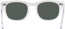 Square Crystal Shuron Sidewinder 48 Bifocal Reading Sunglasses View #4
