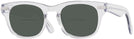 Square Crystal Shuron Sidewinder 48 Bifocal Reading Sunglasses View #1