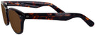 Wayfarer Demi Amber Shuron Sidewinder 52 Progressive No Line Reading Sunglasses View #3