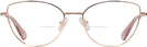 Cat Eye Rose Gold Swarovski 1012 Bifocal View #2