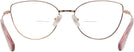 Cat Eye Rose Gold Swarovski 1012 Bifocal View #4